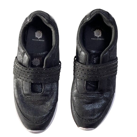 Yellow Box Womens Black Slip-On Sneakers Size 8.5M - Picture 3 of 14